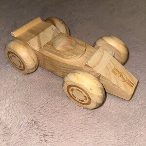 Wooden Toy Handmade Race Car Racecar Toy, Unique